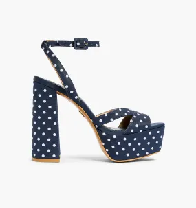 The Party Platform - Navy White Dot