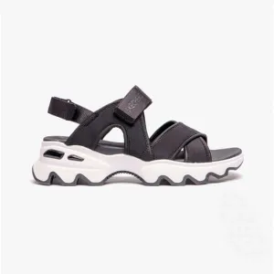 119710 BIG LUG Ladies Sandals Black