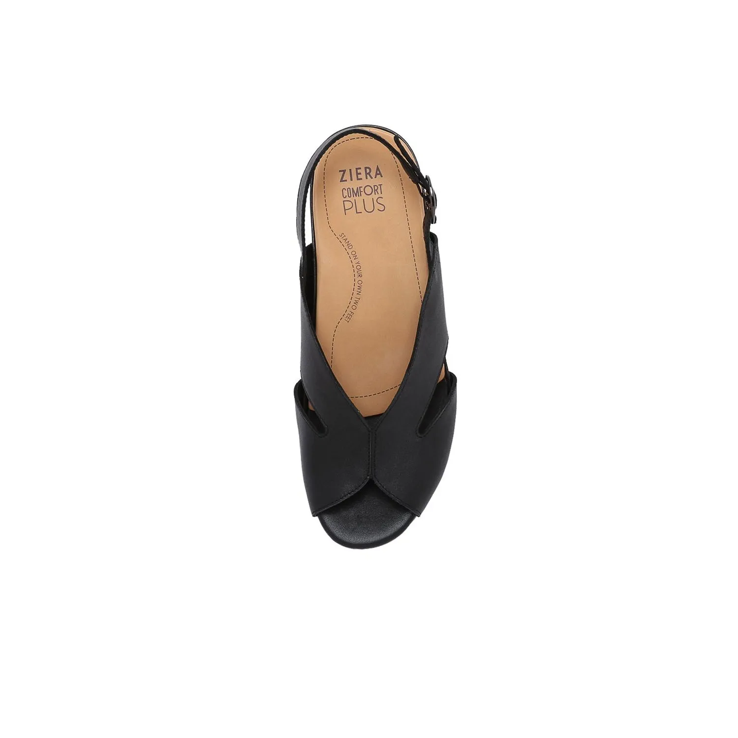 ADDYA XW - BLACK-NATURAL HEEL LEATHER