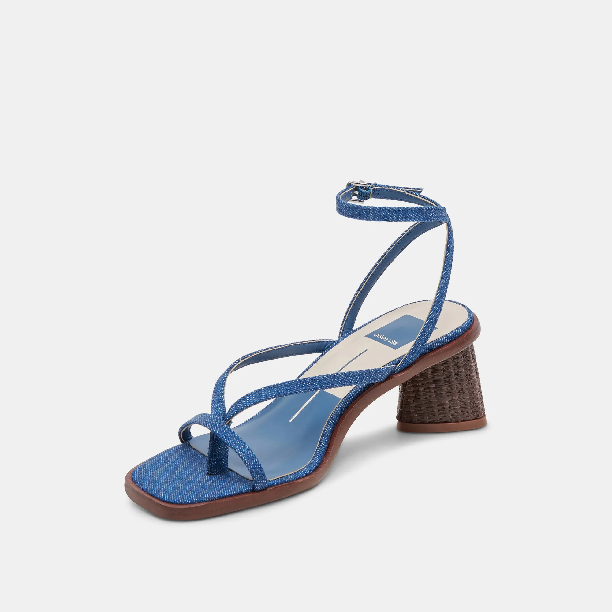 BANITA SANDALS BLUE DENIM