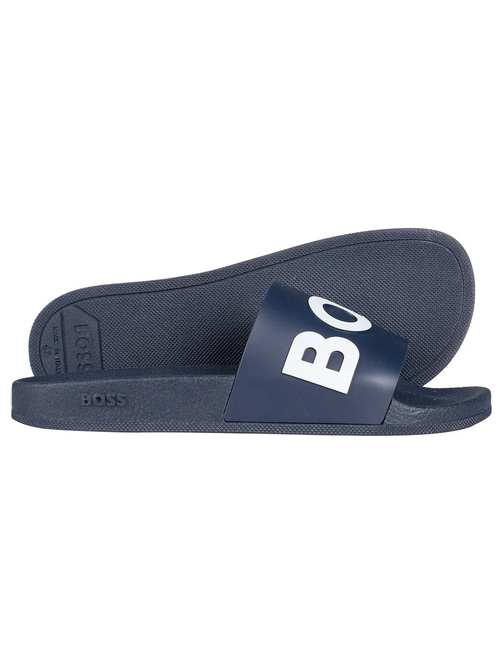 Bay Slide Sandals Navy