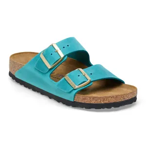 Birkenstock Women's Arizona Oiled Leather - Medium/Narrow - Biscay Bay