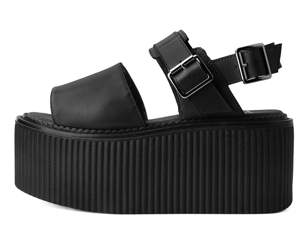 Black Brush-Off Strato Sandal