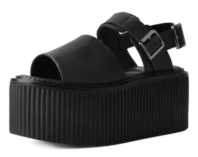 Black Brush-Off Strato Sandal