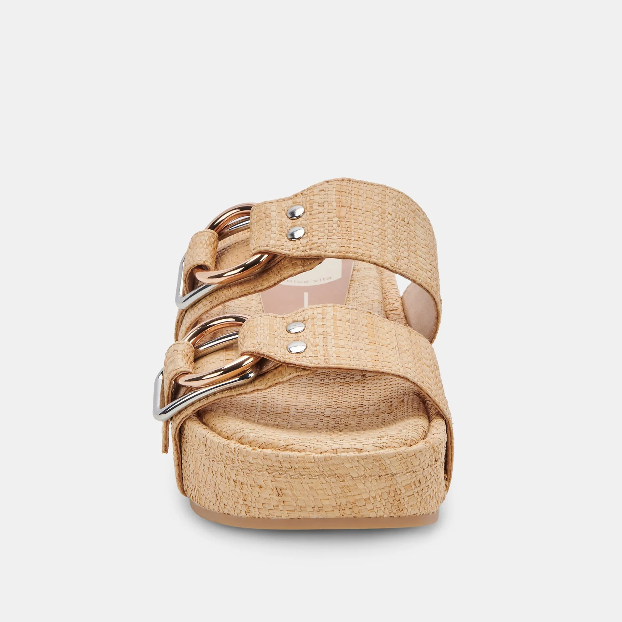 CICI SANDALS LT NATURAL RAFFIA - re:vita