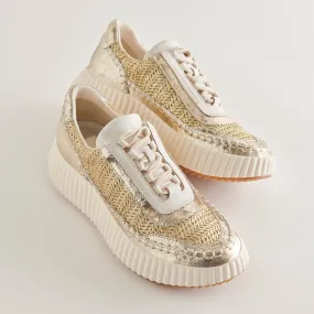 DOLEN SNEAKERS GOLD KNIT - re:vita