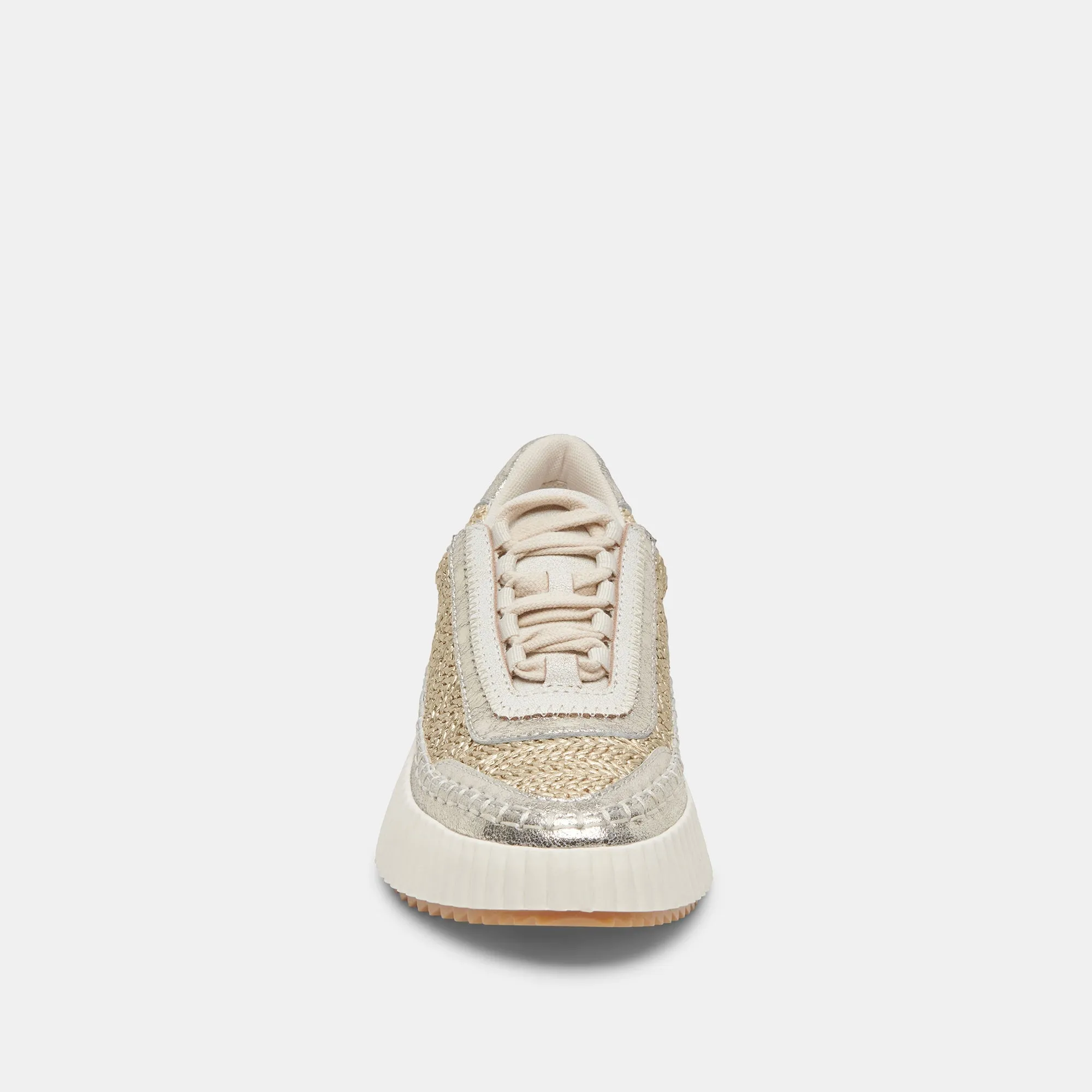 DOLEN SNEAKERS GOLD KNIT - re:vita