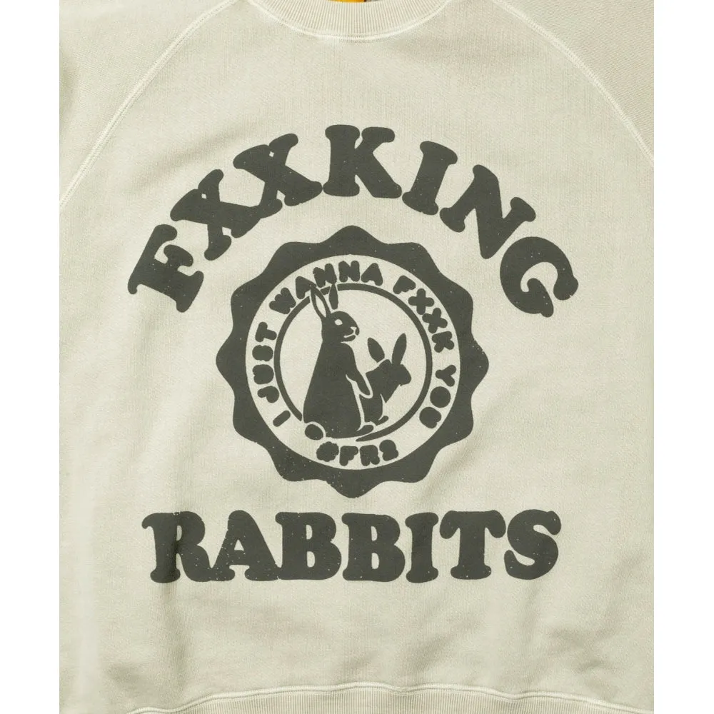 #FR2 FXXKING RABBITS CREWNECK SWEAT-BEIGE