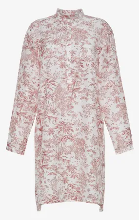 Giulietta Shirt Dress | Wild Toile Print