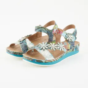 L'ARTISTE CHARLEEN ANKLE STRAP SANDALS