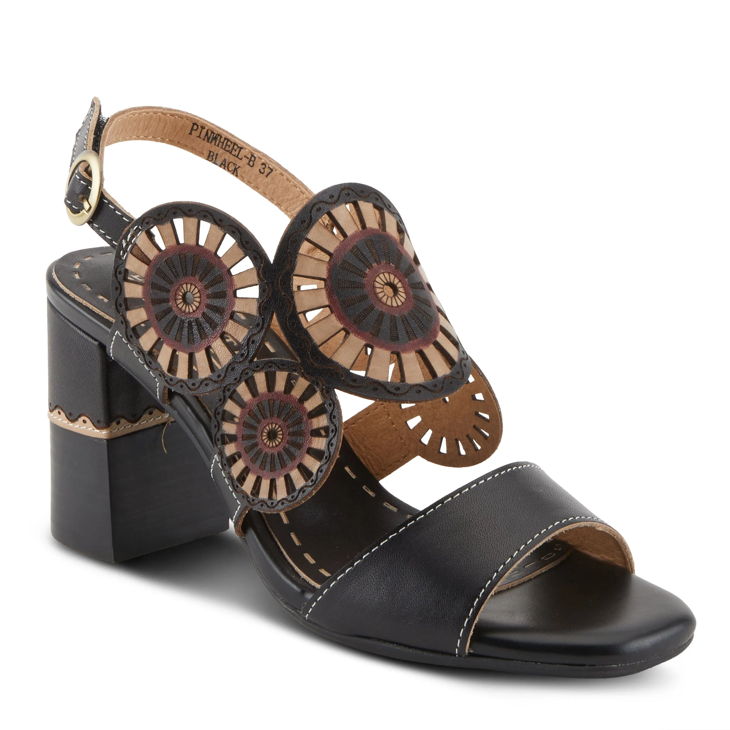 L'ARTISTE PINWHEEL SANDALS