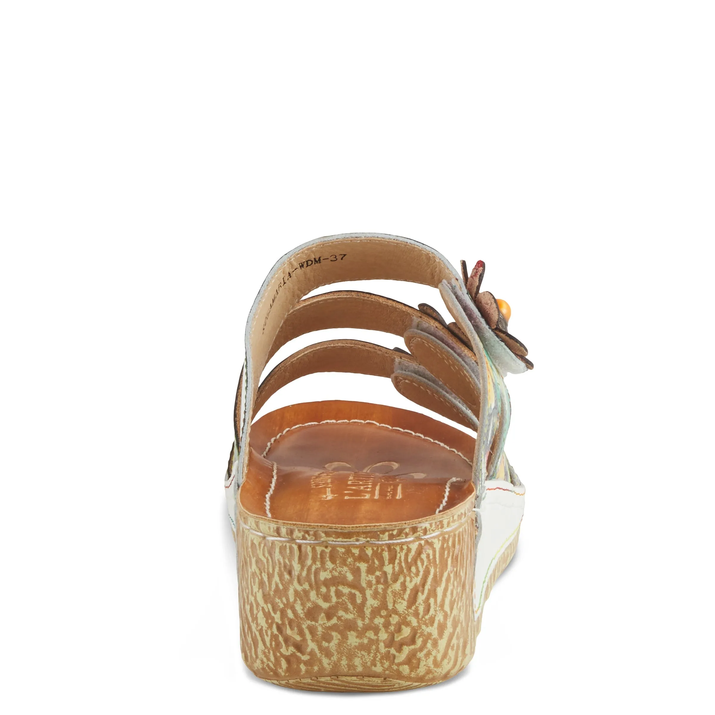 L'ARTISTE ROSAMARIA SLIDE SANDALS