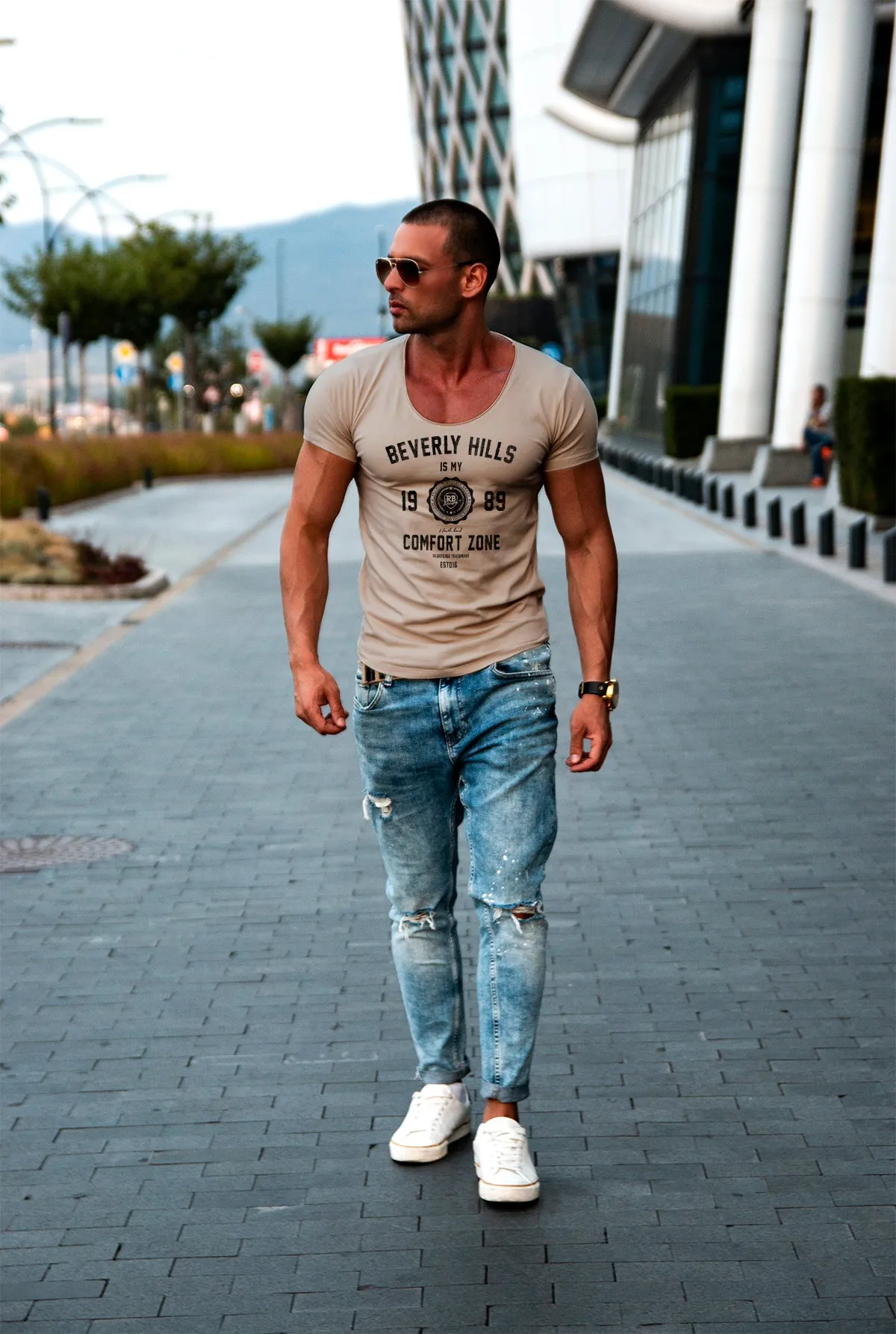 Men's T-shirt "Beverly Hills" MD978