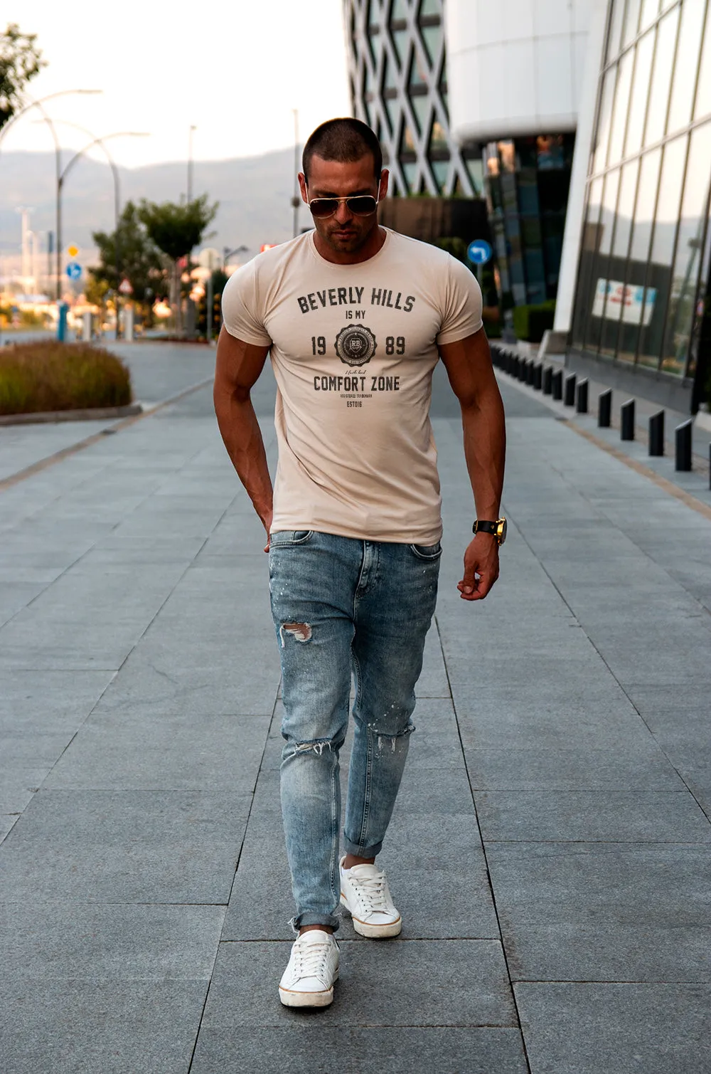 Men's T-shirt "Beverly Hills" MD978