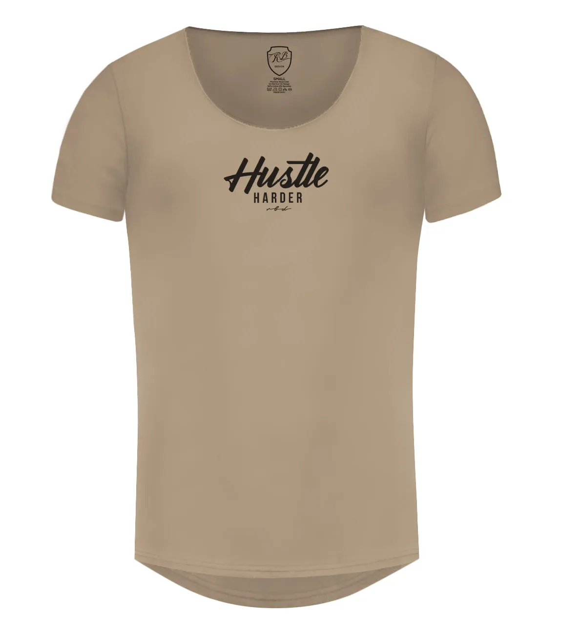 Men's T-shirt "Hustle Harder" MD971