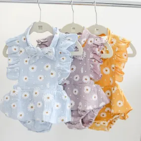 Muslin Daisy Romper