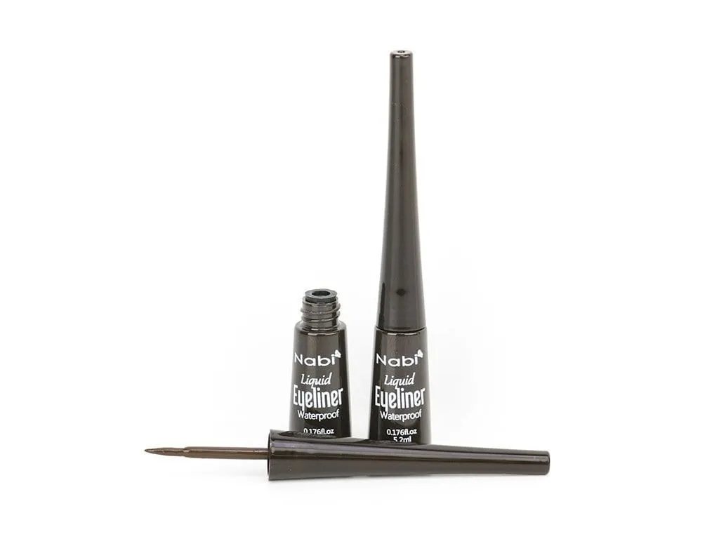 Nabi Liquid Eyeliner Dark Brown Waterproof