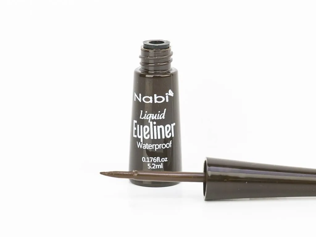 Nabi Liquid Eyeliner Dark Brown Waterproof