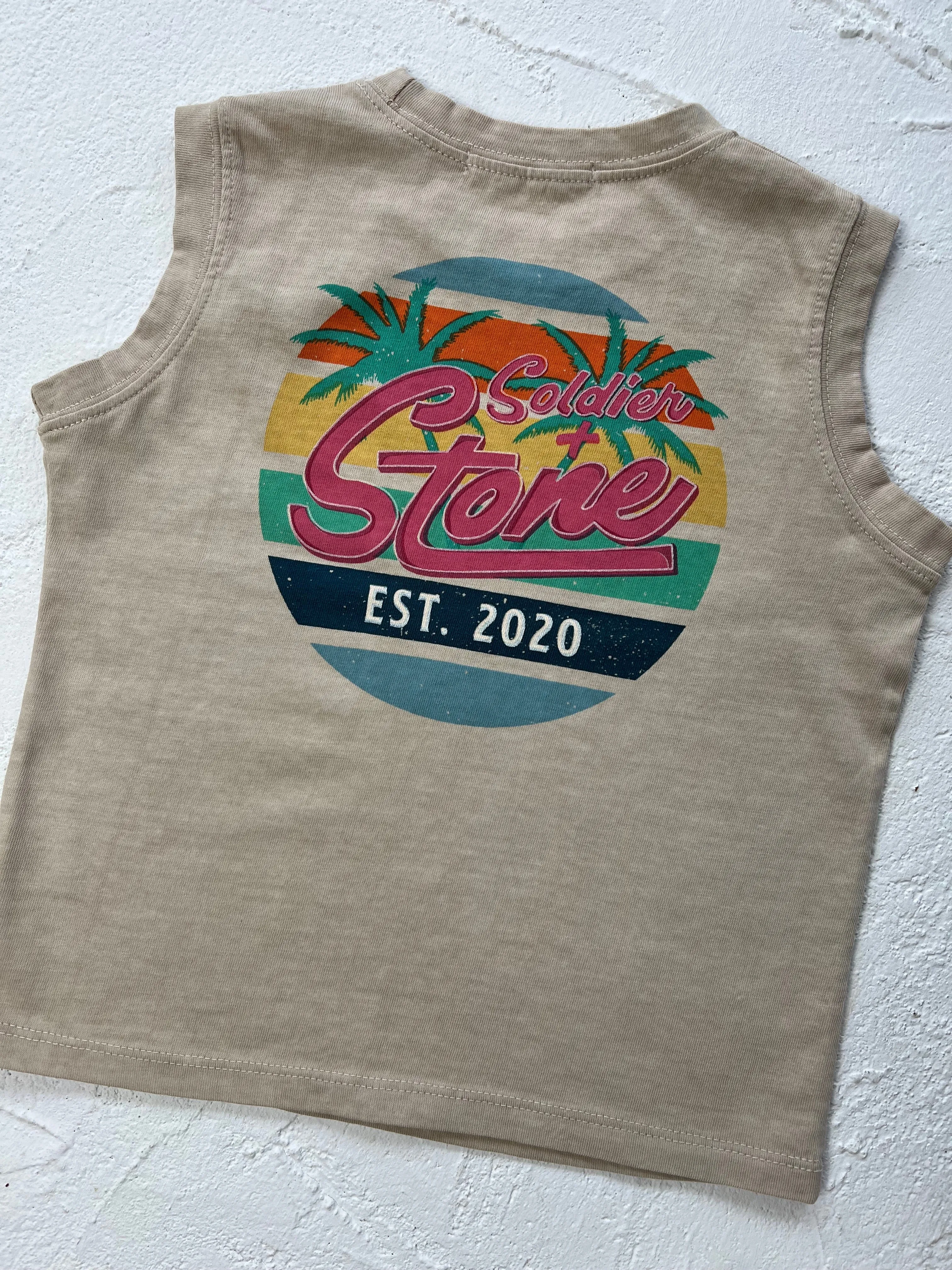 Palm Springs Sleeveless Tee