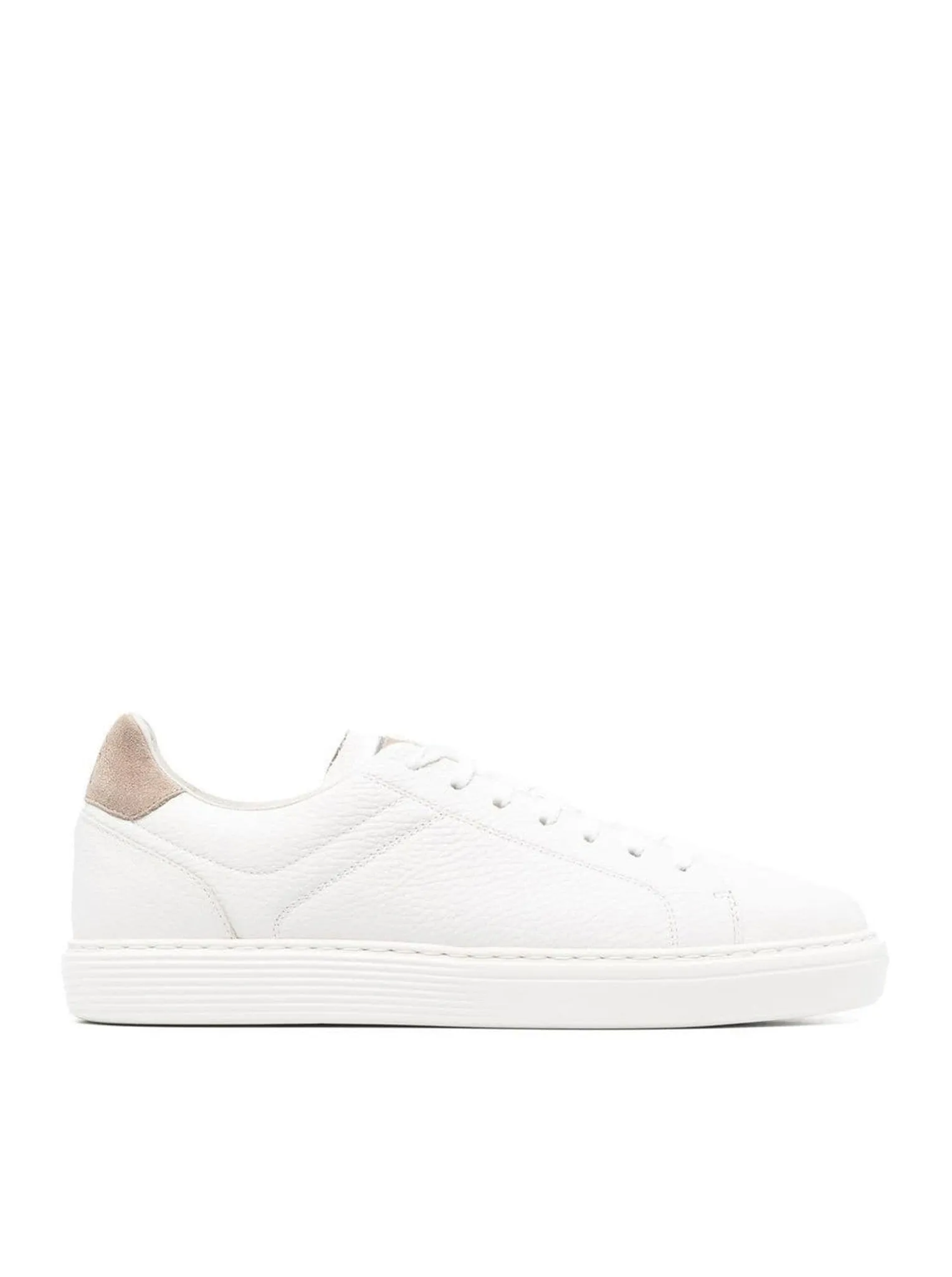 panelled low-top sneakers