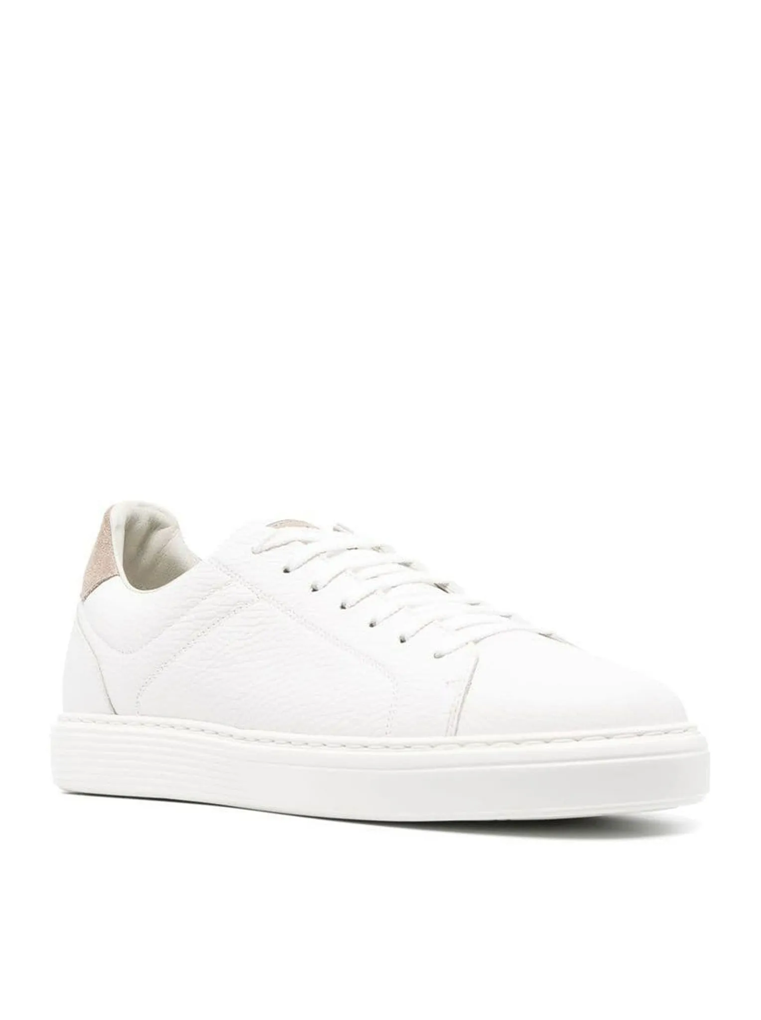 panelled low-top sneakers