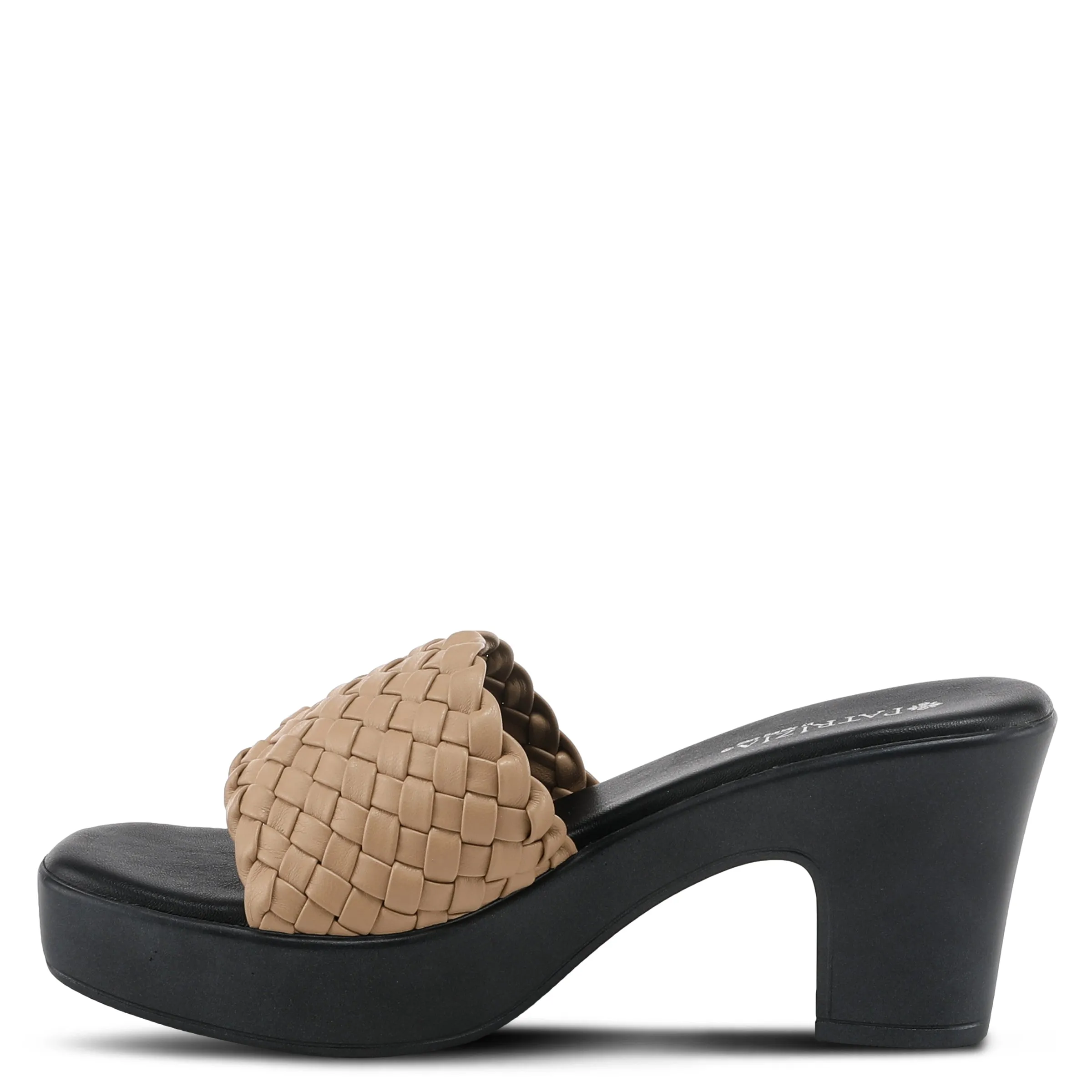 PATRIZIA SMOKEY SLIDE SANDALS