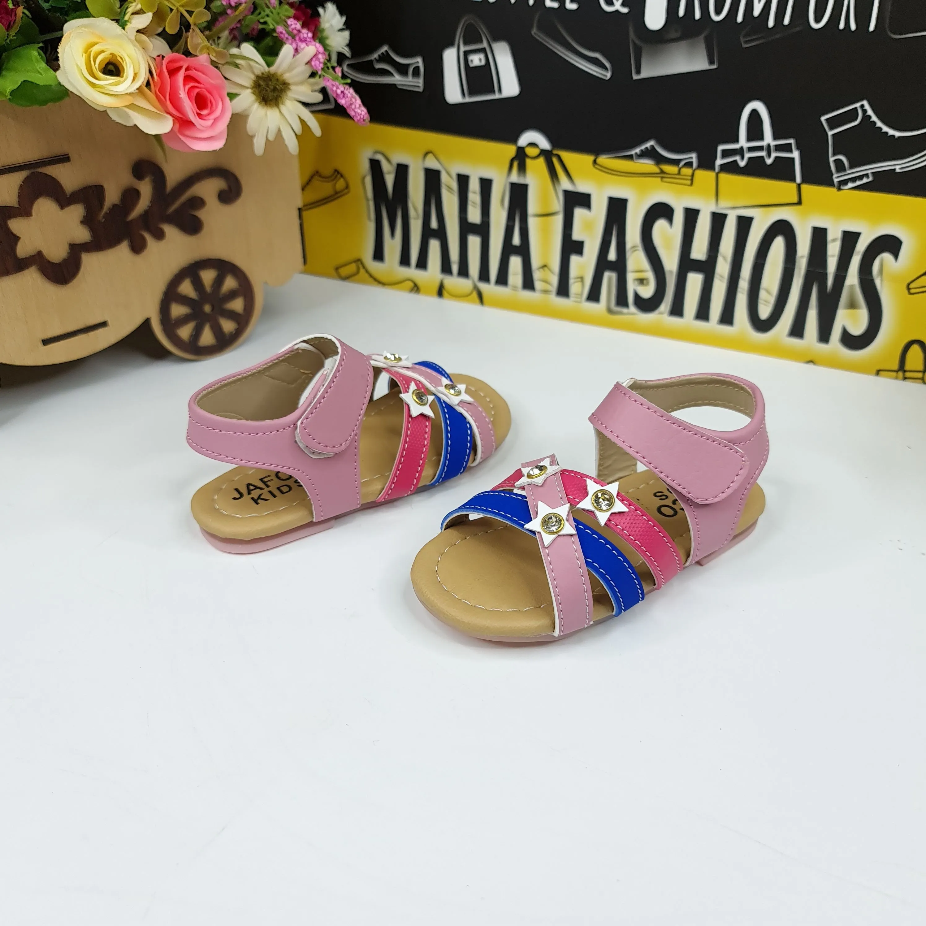 Pink Kids Sandals