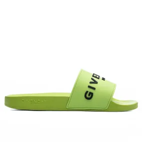 Slide Sandals - Citrus Green