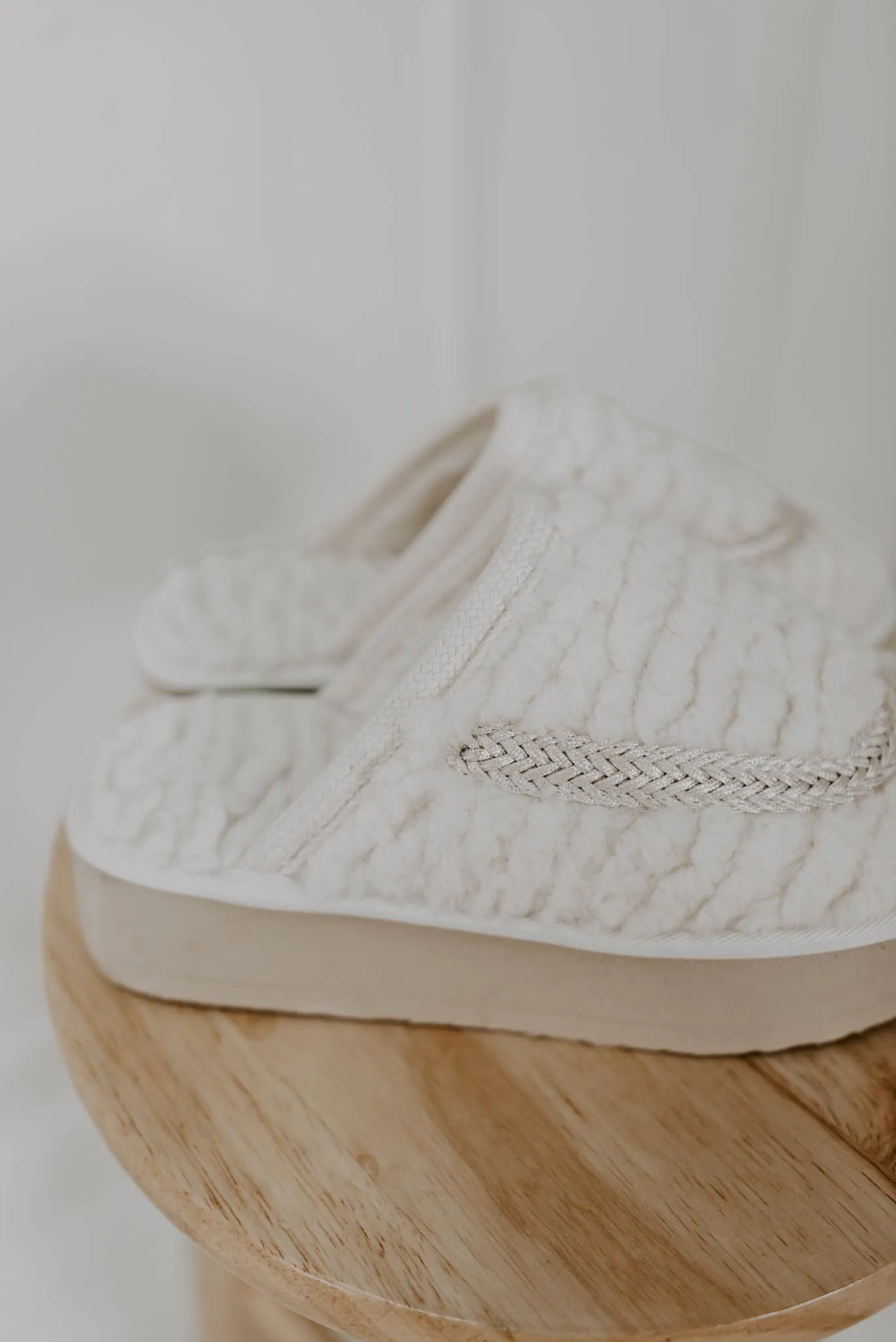 Teddy Winter Platform Slides