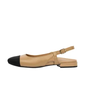 Vionic Womens Petaluma Slingback Flat Camel