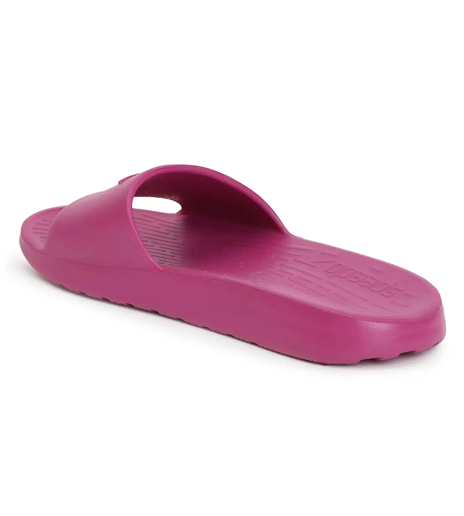 Women's Single Colour Slides - Berry & White