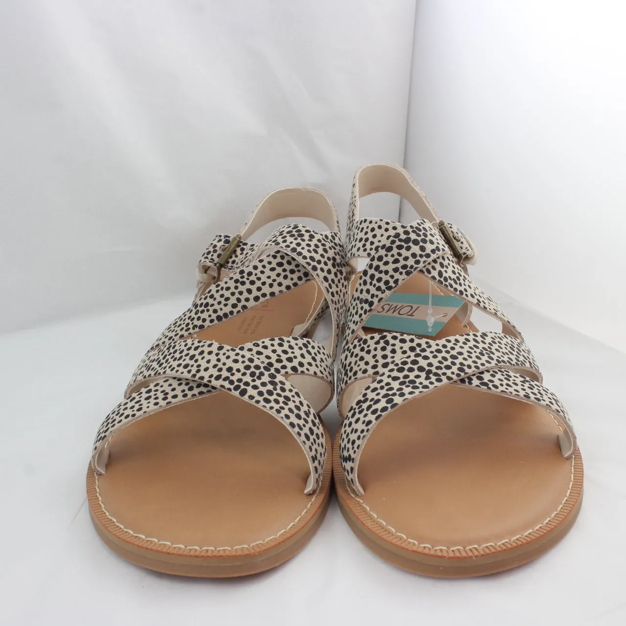 Womens Toms Sicily Sandals Cheetah